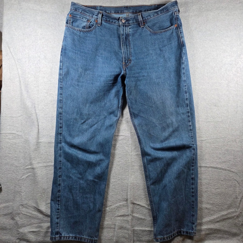 Levi's 550 Relaxed Fit Men's 40x32 Blue Medium Wash Denim Jeans W40 L32